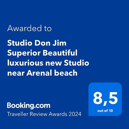 Studio Don Jim Superior Beautiful Luxurious New Studio Near Arenal Beach Javea Exterior photo